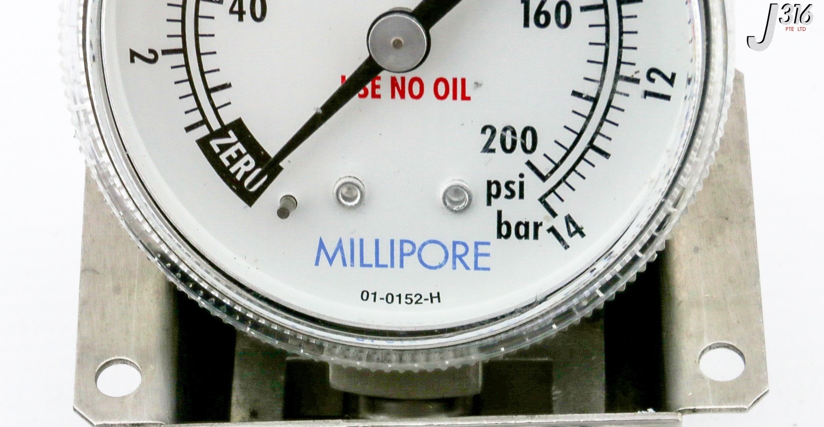 29441 MILLIPORE PRESSURE GAUGE, 0 - 200 PSI 01-0152-H | eBay
